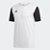 Camiseta Infantil Adidas Branca e Preta – Menino Estiloso - Imagem 1