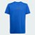 Camiseta Infantil Adidas Azul Algodão Manga Curta - Imagem 1
