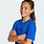 Camiseta Infantil Adidas Azul Algodão Manga Curta - Imagem 4