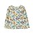 Roupa Infantil Menina Carters Salopete Veludo Azul Com Camiseta - Imagem 3