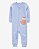 Roupa Infantil Menina Carters Macacão Algodão Azul Raposa Sem Pé - Imagem 1