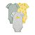 Kit 3 Bodys Infantil Menina Carter’s Estampa Limão Algodão - Imagem 1