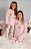 Pijama Adulto Feminino 2 Pçs Rosa Urso@ - Imagem 1