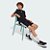 Camiseta Adidas Infantil Preta Manga Curta – Menino Estiloso - Imagem 3