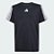 Camiseta Adidas Infantil Preta Manga Curta – Menino Estiloso - Imagem 1