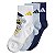 Meia Infantil Adidas Azul e Branca Disney - Imagem 4