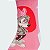 Meia Infantil Menina Adidas Rosa e Branca Minnie Disney - Imagem 4