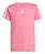 Camiseta Infantil Menina Adidas Manga Curta Pink - Imagem 1