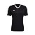 Camiseta Infantil Adidas Preta com Gola – Menino Estiloso - Imagem 1