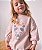 Conjunto Infantil Little Moletom Rosa Panda – Menina - Imagem 2