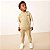Roupa Infantil Menino Little Conj 2 Pçs Bege Dinossauro - Imagem 2