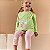 Conjunto Infantil Menina Little – Camiseta Neon Coelho + Calça 2Pçs - Imagem 2