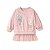 Conjunto Infantil Menina Little – Moletom Rosa Bailarina 2 Peças - Imagem 7