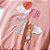 Conjunto Infantil Menina Little – Moletom Rosê com Balões 2 Peças - Imagem 3