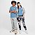 Camiseta Infantil Nike Azul – Manga Curta em Algodão Original - Imagem 4