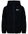 Jaqueta Infantil Nike Fleece Preta com Logo Branco – Menino - Imagem 1