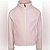 Jaqueta Fleece Infantil Nike Menina – Rosa com Logo Branca - Imagem 1