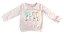 Blusa Infantil Menina Little – Rosa com Flor Bordada Delicada - Imagem 1