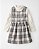 Conjunto Infantil Menina Carter’s Little Planet Vestido Xadrez - Imagem 1