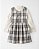 Conjunto Infantil Menina Carter’s Little Planet Vestido Xadrez - Imagem 3