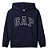 Roupa Infantil Gap Blusa Moletom Azul Marinho Logo Bordada - Imagem 1
