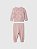 Conjunto Infantil Menina GAP – 2 Peças Blusa e Calça Lã Rosê - Imagem 2