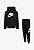 Conjunto Moletom Infantil Nike Preto – Blusa e Calça 2 Peças - Imagem 1