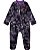 Macacão Fleece Nike Infantil Menina – Lilás com Flores - Imagem 1