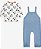 Conjunto Infantil Disney Jardineira Azul Mickey em Lã – 2 Pçs - Imagem 6