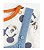 Conjunto Infantil Disney Jardineira Azul Mickey em Lã – 2 Pçs - Imagem 2