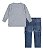 Conjunto Infantil Levi’s Camiseta Urso e Calça Jeans – Menino - Imagem 2