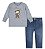 Conjunto Infantil Levi’s Camiseta Urso e Calça Jeans – Menino - Imagem 1