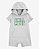 Roupa Infantil Menino Carters Romper Cinza Gorro Chill Mood - Imagem 1