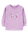 Blusa Moletom Infantil Menina Carter’s Lilás Bordado Coração - Imagem 1