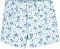 Shorts Jeans Infantil Menina Levi’s – Azul com Bordado de Flor - Imagem 1