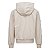 Moletom Infantil Nike Menina – Bege com Logo Lilás Estiloso - Imagem 2