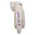 Moletom Infantil Nike Menina – Bege com Logo Lilás Estiloso - Imagem 3