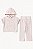 Conjunto Infantil Menina Juicy Couture – Moletinho Rosa com Calça - Imagem 1