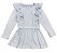 Vestido Infantil Menina Levi’s – Fio Azul Quentinho e Estiloso - Imagem 1