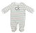 Macacão Calvin Klein Infantil Algodão Listras Bebê - Imagem 1