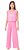 Pijama Infantil Menina 2 Peças Calvin Klein Regata Rosa - Imagem 1