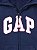 Jaqueta Infantil Menina GAP – Azul Marinho Logo Pink Original - Imagem 2