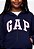 Jaqueta Infantil Menina GAP – Azul Marinho Logo Pink Original - Imagem 1