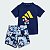 Conjunto Adidas Infantil Camiseta Azul Mickey – 2 Peças Menino - Imagem 1