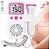 Sonar Fetal Doppler com LED Verde – Ouça o Coração do Bebê - Imagem 1