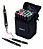 Kit 24 Canetinhas Touch Ponta Dupla com Estojo | Para Desenho e Colorir - Imagem 1