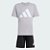 Conjunto Infantil Adidas Camiseta Cinza e Shorts Preto - Imagem 1