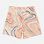 Shorts Infantil Menina Pekkle Rosa Mesclado Algodão - Imagem 1