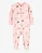 Macacão Bebê Menina Rosa Carter’s Algodão Cachorro Zíper - Imagem 1