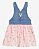 Vestido Infantil Menina OshKosh Jeans Floral - Imagem 2
